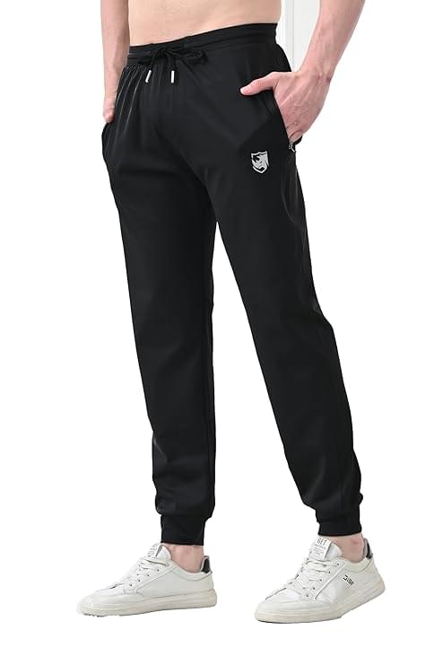 rynogear regular fit super stretchable track pant for men