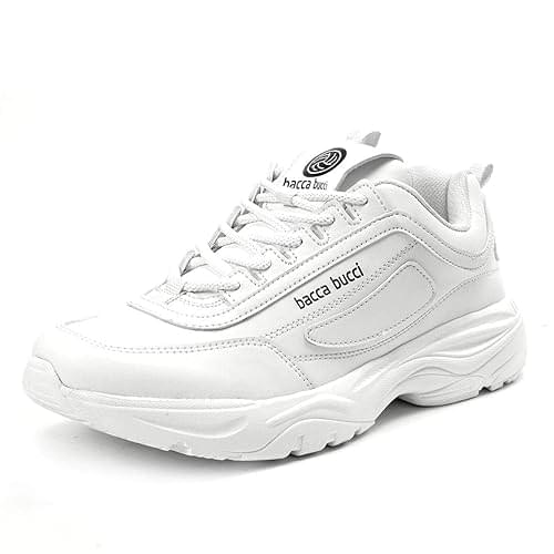bacca bucci men lace up sneaker shoes