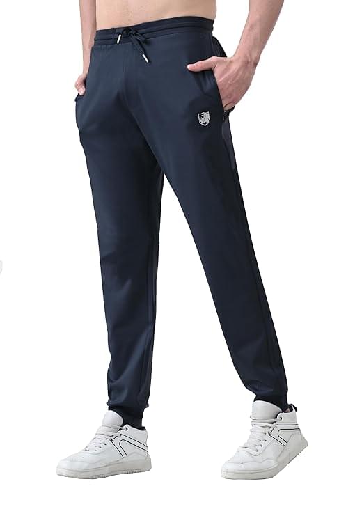 rynogear regular fit super stretchable track pant for men