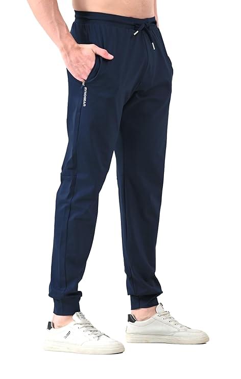 rynogear regular fit super stretchable track pant for men